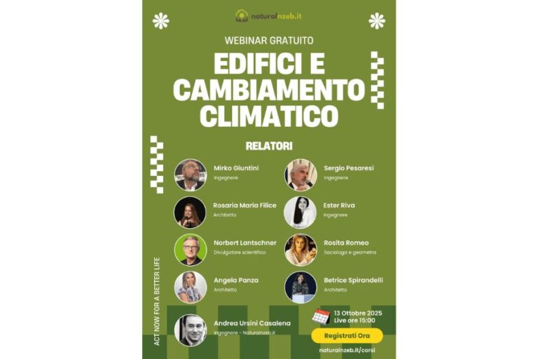 Progettare edifici con il clima che cambia - Naturalnzeb