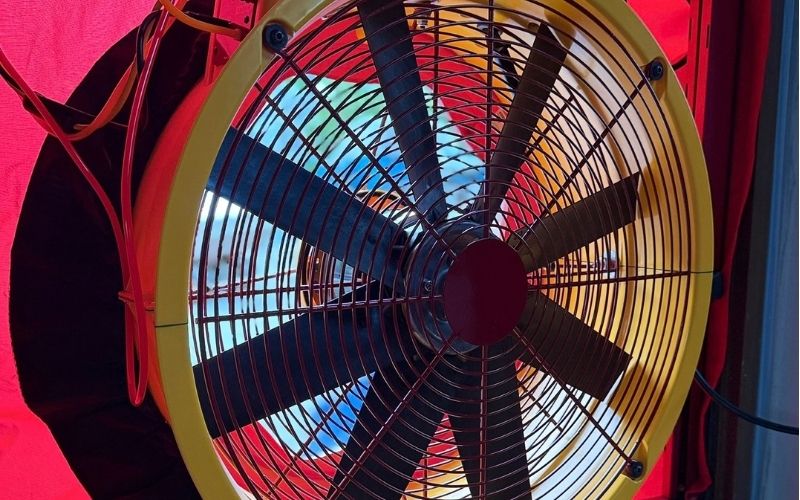 Collaudo Blower door Test